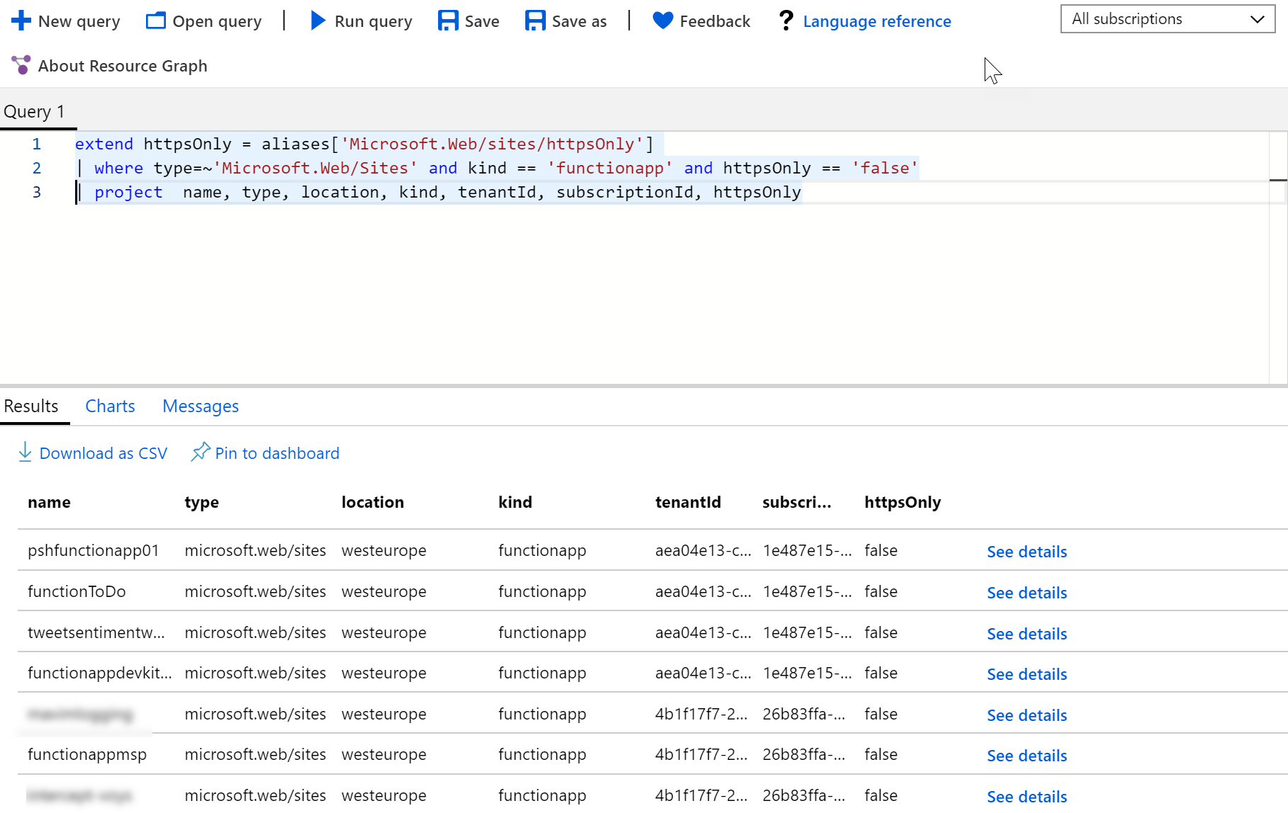 AzureResourceGraphExplorer