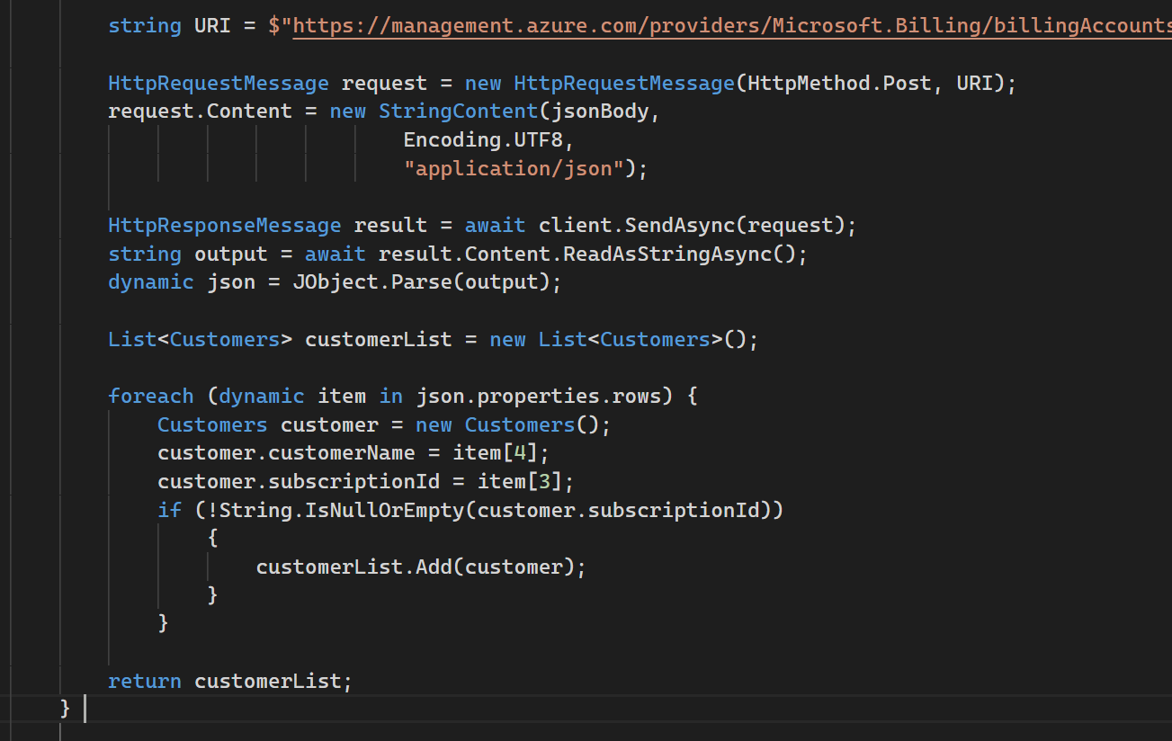 Working with Microsoft.CostManagement queries (2/2): Partner Earned Credits